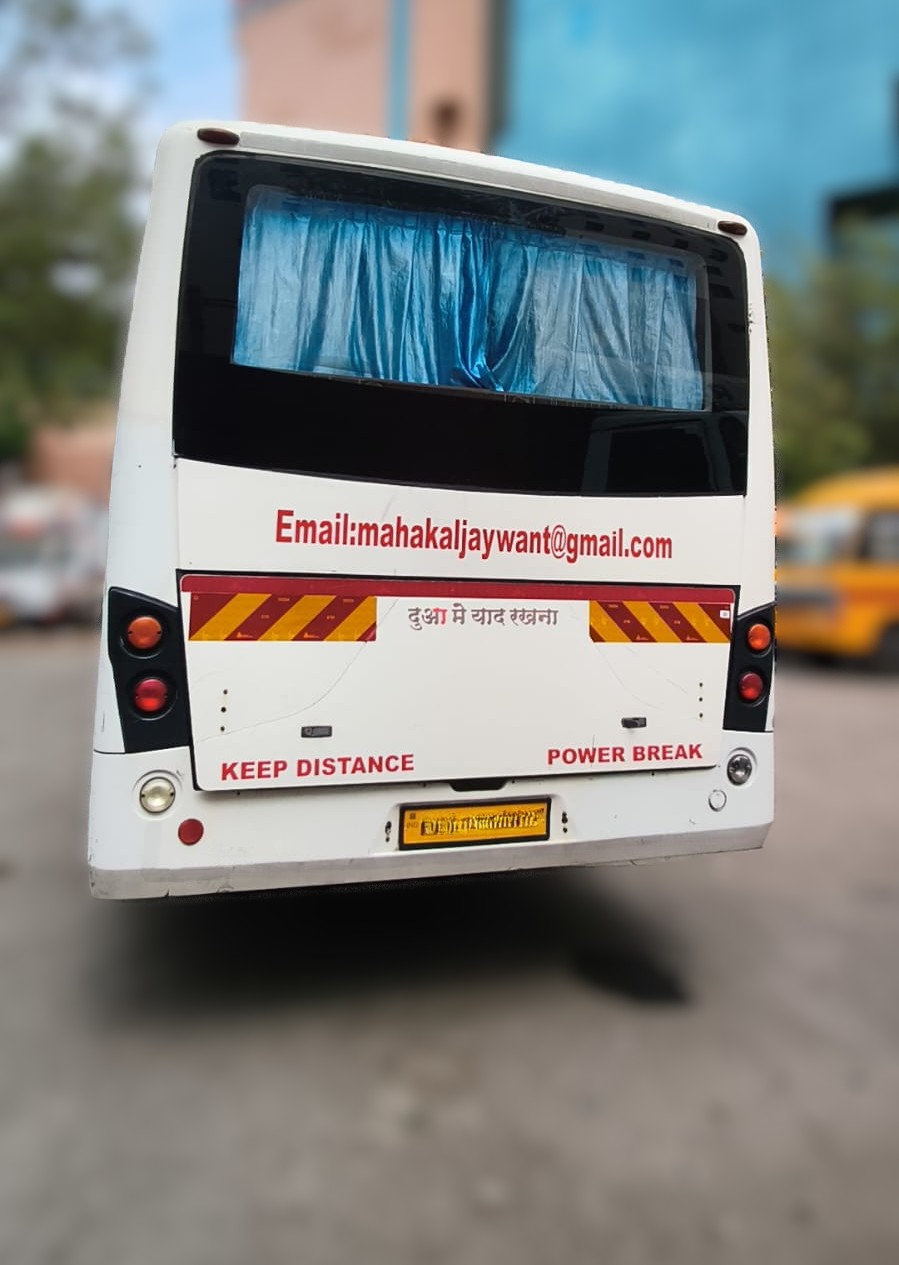 Bharat Benz parked